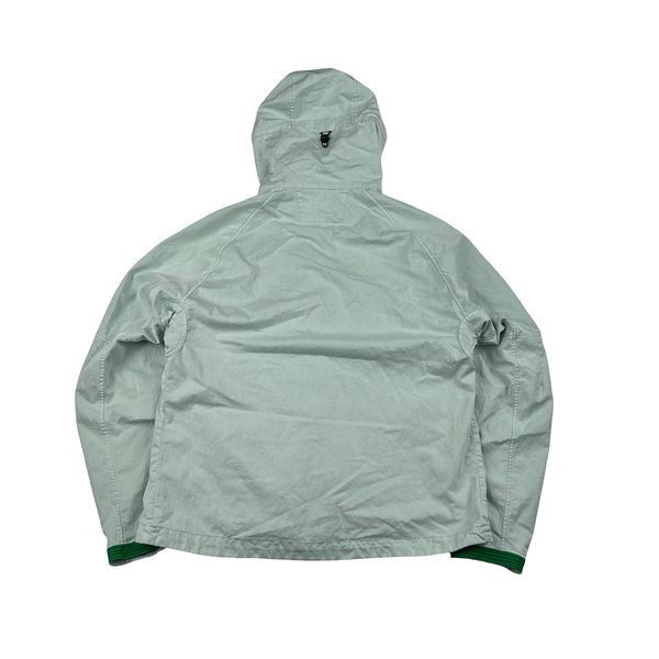 CP Company Mint Green Raso-CP Zipped Goggle Jacket - Medium