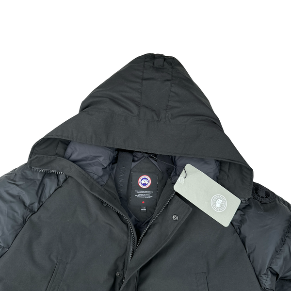 Canada Goose Black Down Chilliwack Bomber Puffer Jacket - Large