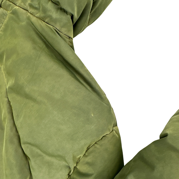 Plurimus Green Quilted Down Jacket - XL