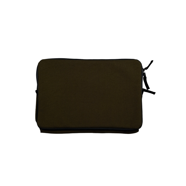 Stone Island 2017 Khaki Reflective Multi Pocket Nylon Tela Laptop Case
