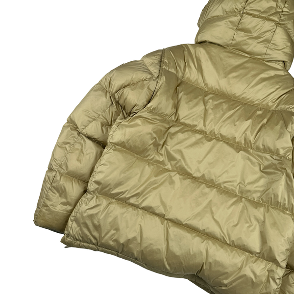 Burberry Honey Down Filled Spellout 2 In 1 Puffer Jacket - XXL