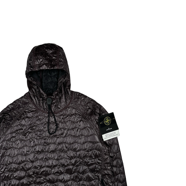 Stone Island 2018 Chocolate Brown Pertex Quantum Primaloft Smock - Medium