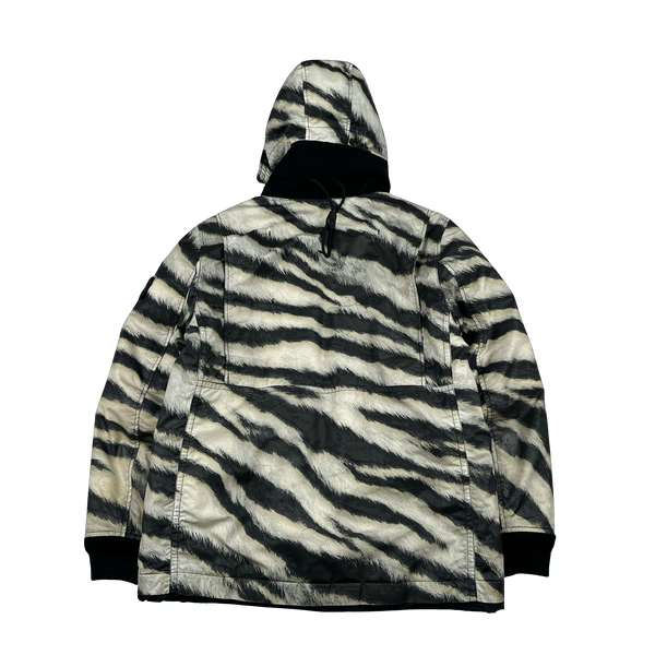 Stone Island 2018 White Tiger Camo 50 Fili Primaloft Jacket  - Large
