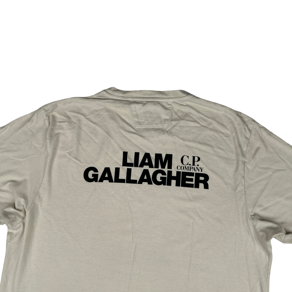 CP Company X Liam Gallagher Graphic Cream T Shirt - XL