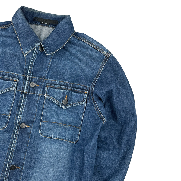 Stone Island Vintage Denims Mid Wash Denim Jacket - Large