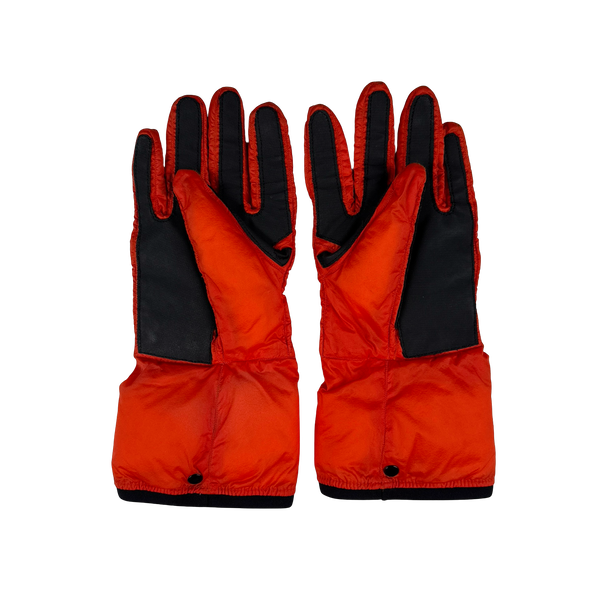 Stone Island 2008 Orange Aitor Throup Modular Anatomy Glove Jacket - XXL