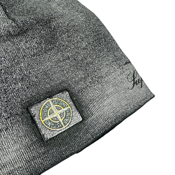 Stone Island X Supreme 2023 Reflective Sprayed Compass Beanie