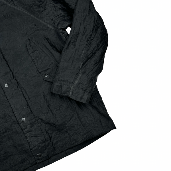 Stone Island 2001 Black Monofilament Mesh Jacket - XL