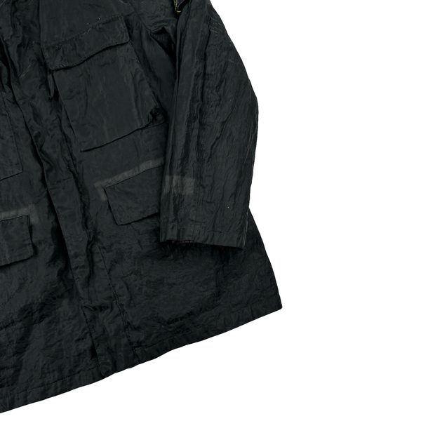 Stone Island 2002 Black Monofilament Duel Layer Mesh Jacket - XL