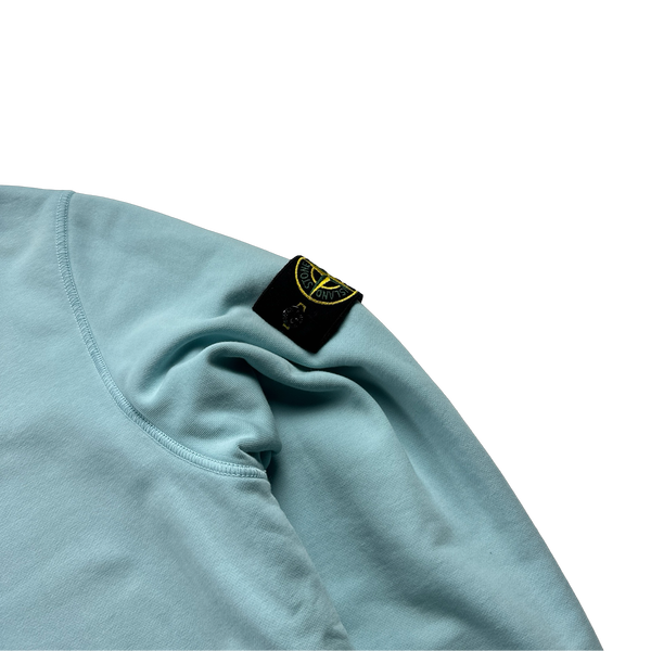 Stone Island 2022 Baby Blue Crewneck Sweatshirt - XL