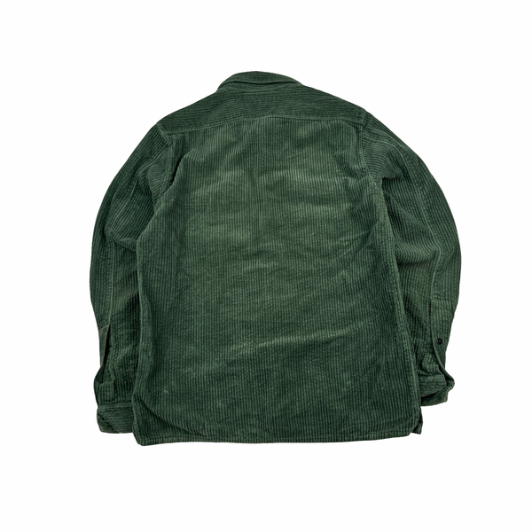 Stone Island AW2020 Green Jumbo Cord Shirt - Medium