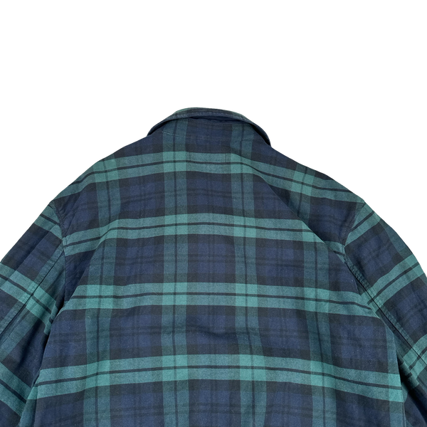 Ralph Lauren Check Plaid Zipped Overshirt - Medium