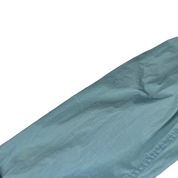 Stone Island 2017 Blue Garment Dyed Crinkle Reps Jacket - Medium
