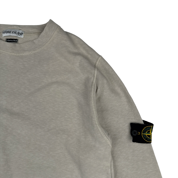 Stone Island 2001 Cotton Knitted Crewneck Jumper - Medium