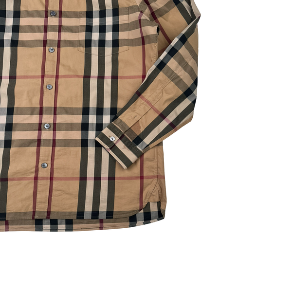 Burberry Nova Check Button Up Shirt - Large