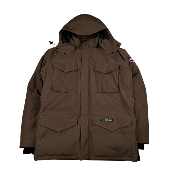 Canada Goose Brown Premium Down Constable Parka Jacket - Medium