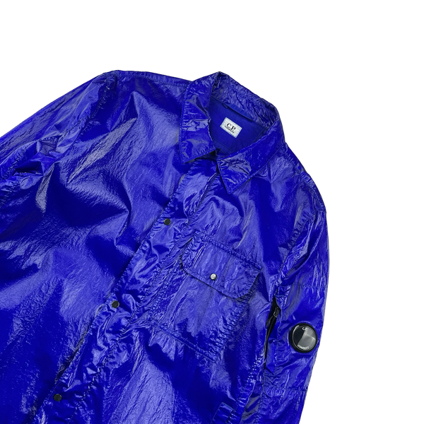 CP Company Blue Cristal Overshirt - Medium