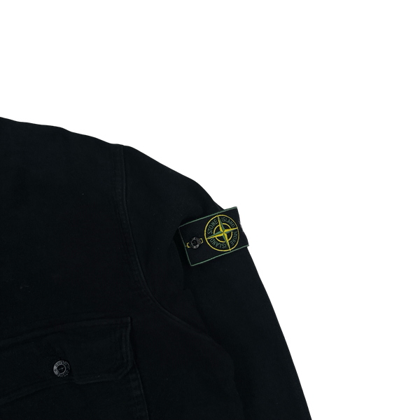Stone Island Vintage 1998 Moleskin Cotton Overshirt - XL