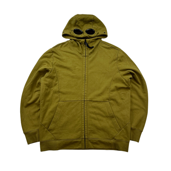 CP Company Chartreuse Cotton Hoodie - XXL