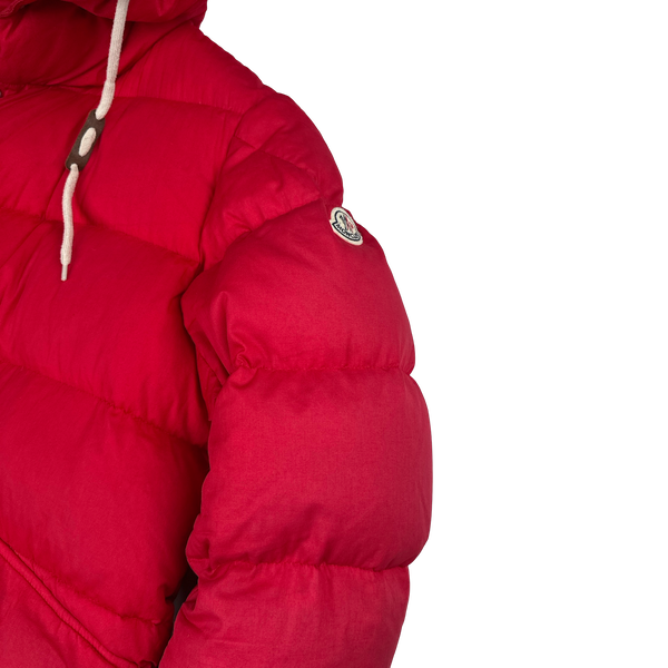 Moncler Norme Afnor Red Down Filled Jacket - Large