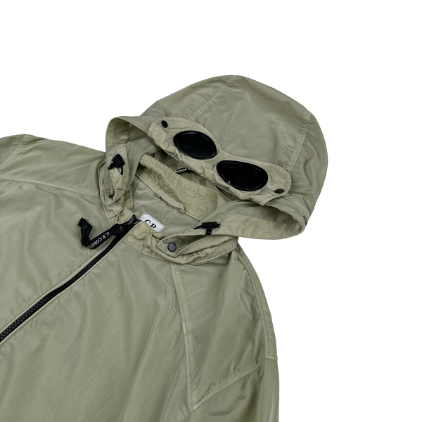 CP Company Mint Green Chrome Goggle Jacket - Large