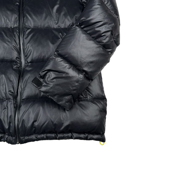 Jean Paul Gaultier Black Chamonix Mont Blanc Down Filled Jacket - Large