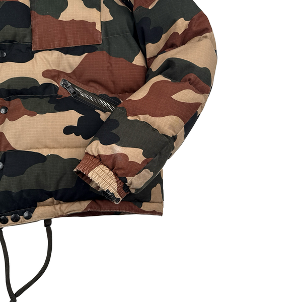 Moncler Norme Afnor Camo Down Filled Jacket - Large