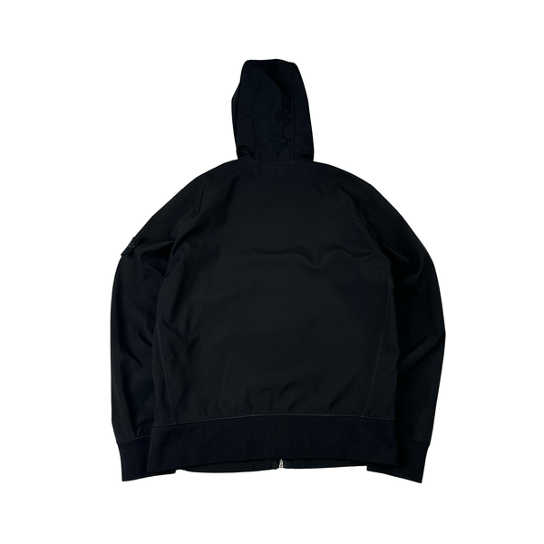 Stone Island 2018 Black Light Soft Shell R Jacket - Small