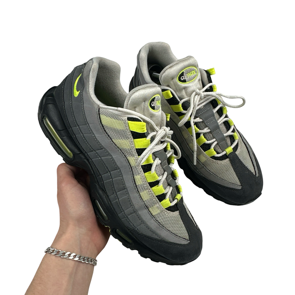 Nike Air Max 95 Neon 2020 Classic Grey Gradient Trainers - UK 9