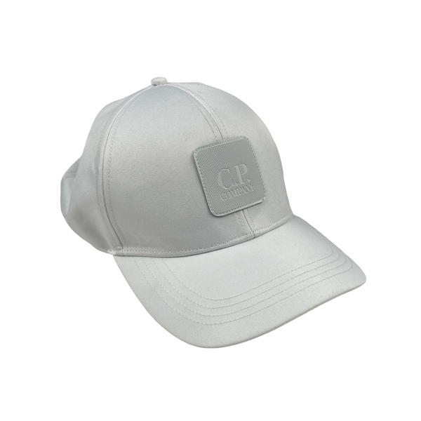 CP Company White Metropolis Series Fitted Hat - Large
