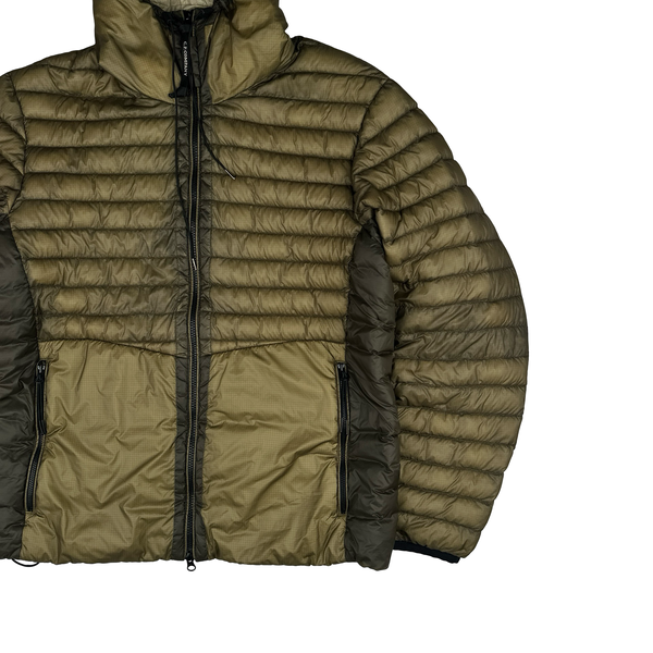 CP Company Khaki DD Shell Goggle Jacket - XXL