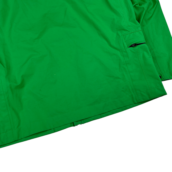 Stone Island 2021 Green Ripstop Gore-Tex Product Technology Paclite Jacket - Medium