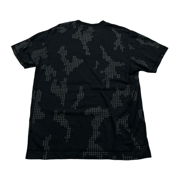 Stone Island 2017 Grid Check Camo Crewneck T Shirt - XL