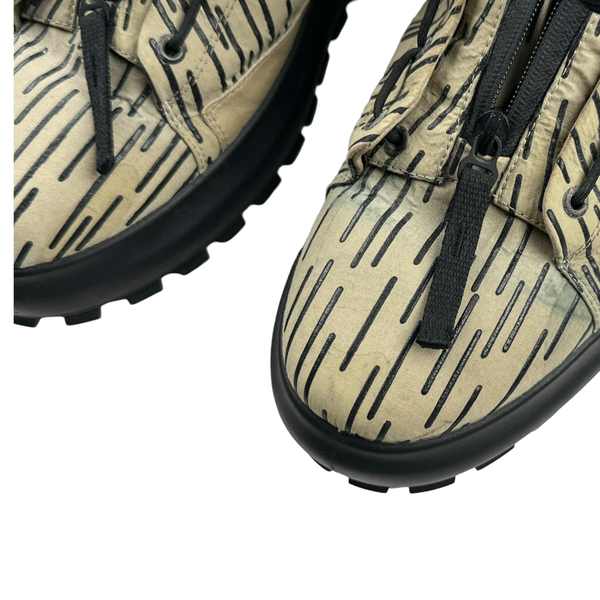 Stone Island Rain Camo High Top Boot Trainers - UK 9