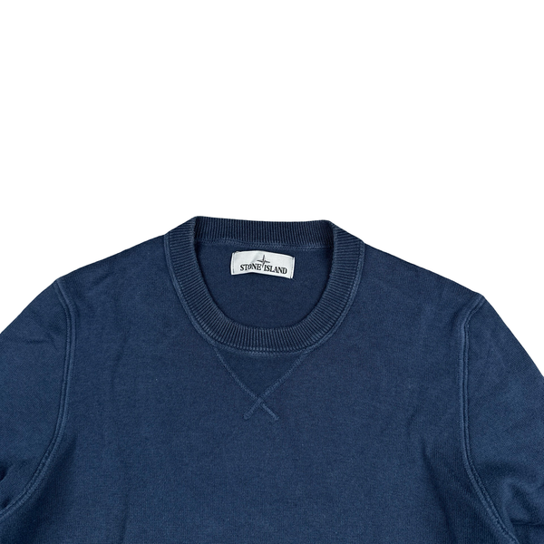 Stone Island 2017 Navy Crewneck Jumper - Medium