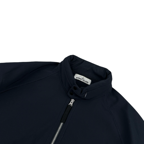 Stone Island 2018 Dark Navy Light Soft Shell R Jacket - Large