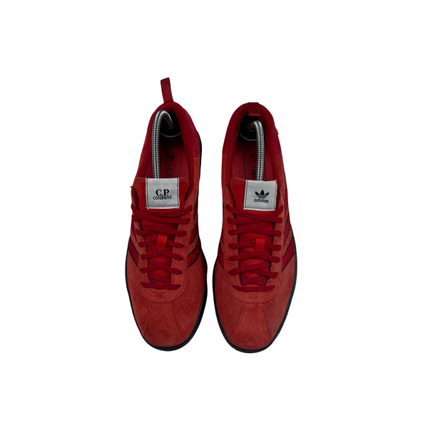 CP Company x Adidas Red Samba Trainers - UK 9