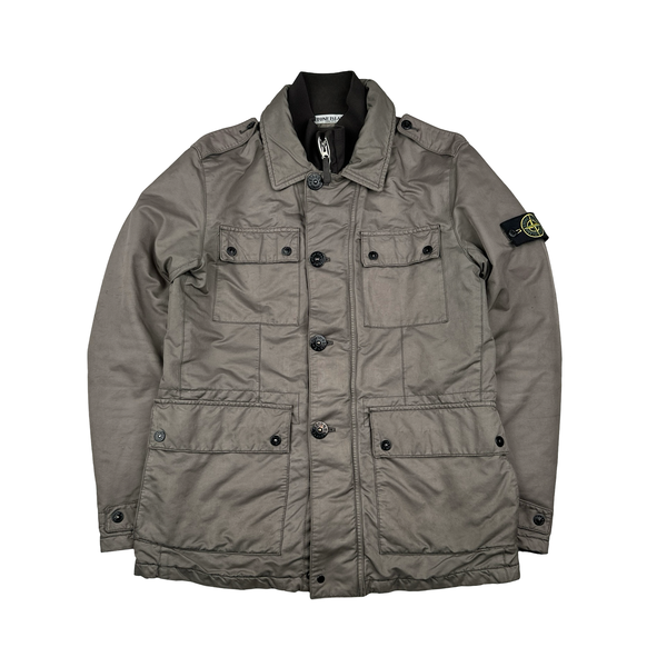 Stone Island Dark Beige Dark TC Military Jacket - Medium