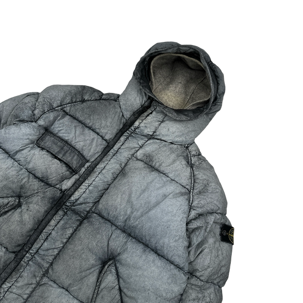 Stone Island 2017 Tela Nylon Down Dust Frost Puffer - XL