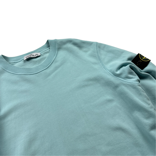 Stone Island 2022 Baby Blue Crewneck Sweatshirt - XL