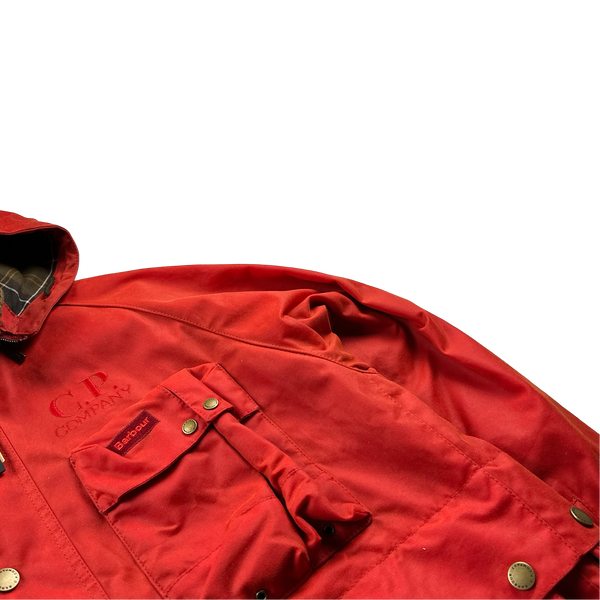 CP Company x Barbour Multi Pocket 500 Mille Waxed Jacket - XL