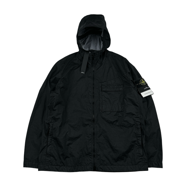 Stone Island 2022 Membrana 3L TC Black Hooded Jacket - XXL