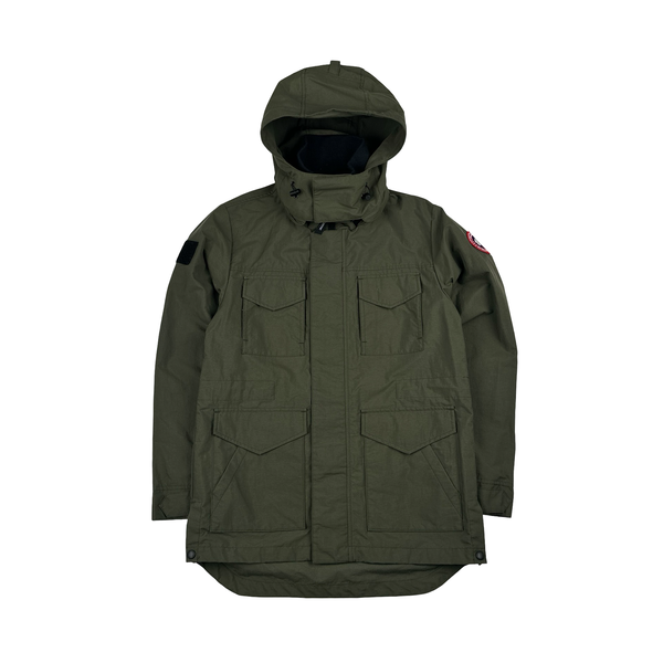 Canada Goose Dark Sage Voyager Nylon Hooded Jacket - Small