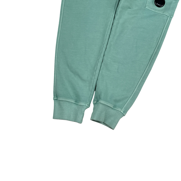 CP Company Green Cotton Lens Viewer Joggers - Medium