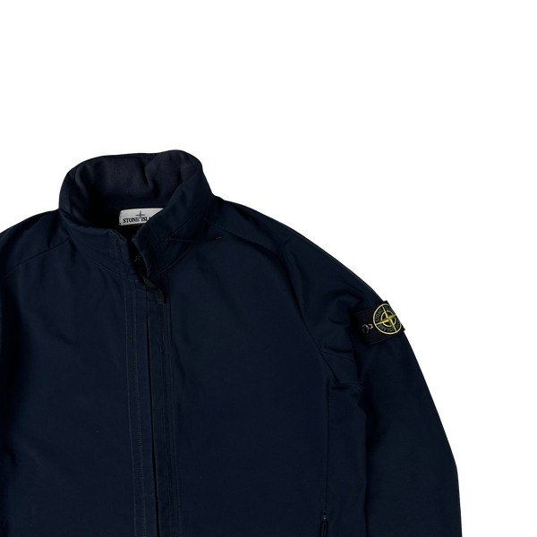 Stone Island 2016 Navy Light Soft Shell R Jacket - Large