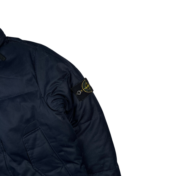 Stone Island 2009 Navy Weatherproof Down Filled Jacket - Small