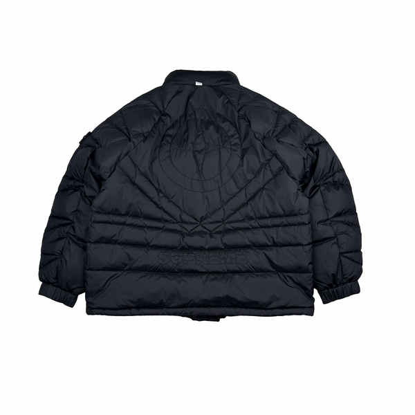 Stone Island x Supreme 2023 Tela Logo Reversible Down Puffer Jacket - XXL