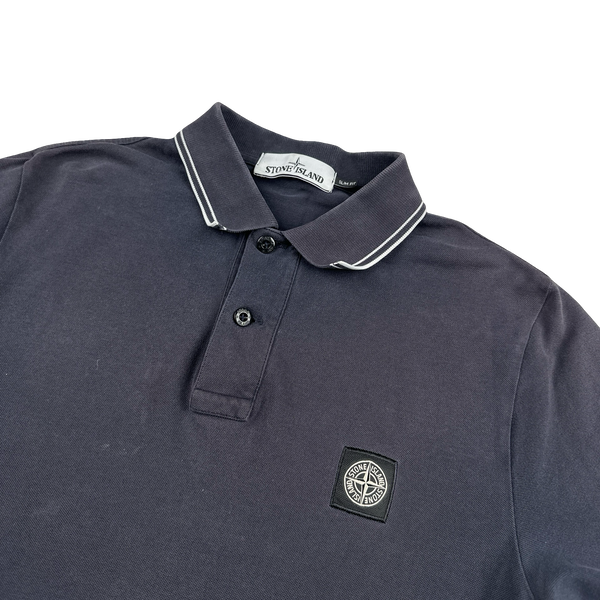 Stone Island 2018 Charcoal Polo Shirt - Large