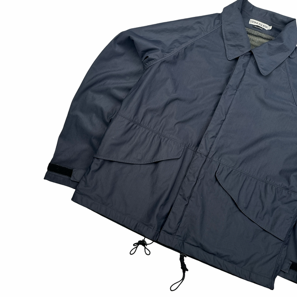 Stone Island 1997 Vintage Navy Nylam Jacket - Large