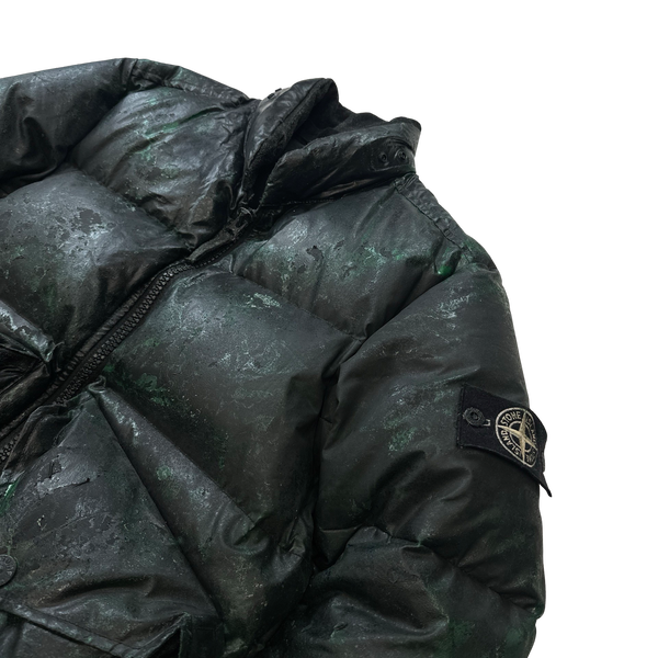 Stone Island 2015 Hidden Reflective Puffer Jacket - Medium